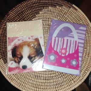 2 Greeting Cards - Get Well Soon & Birthday
